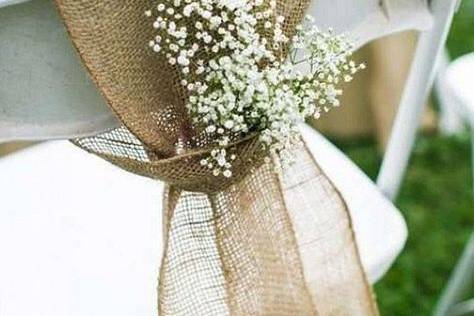 Vintage seating decorations