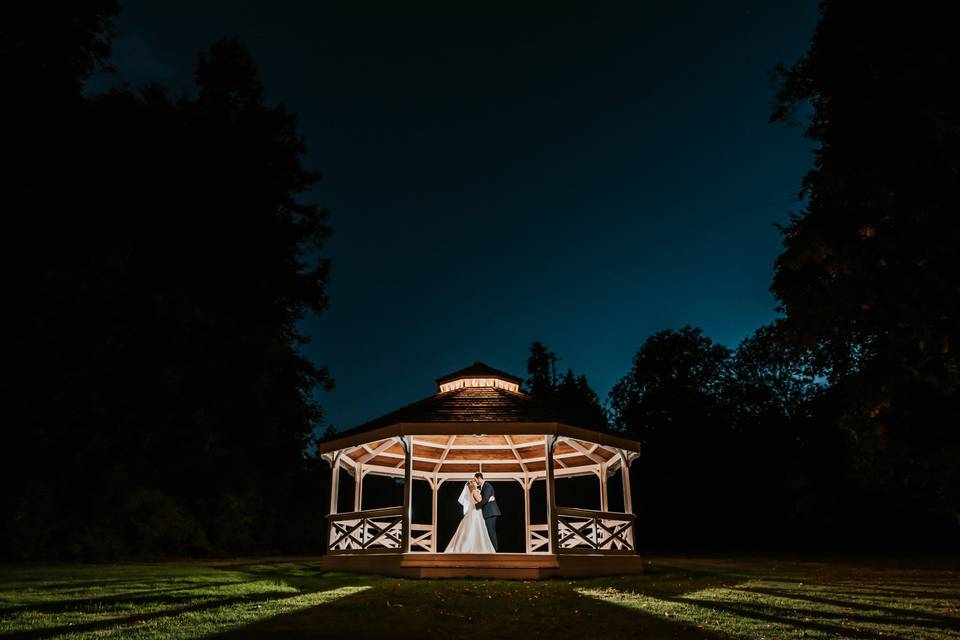 Bandstand at Night