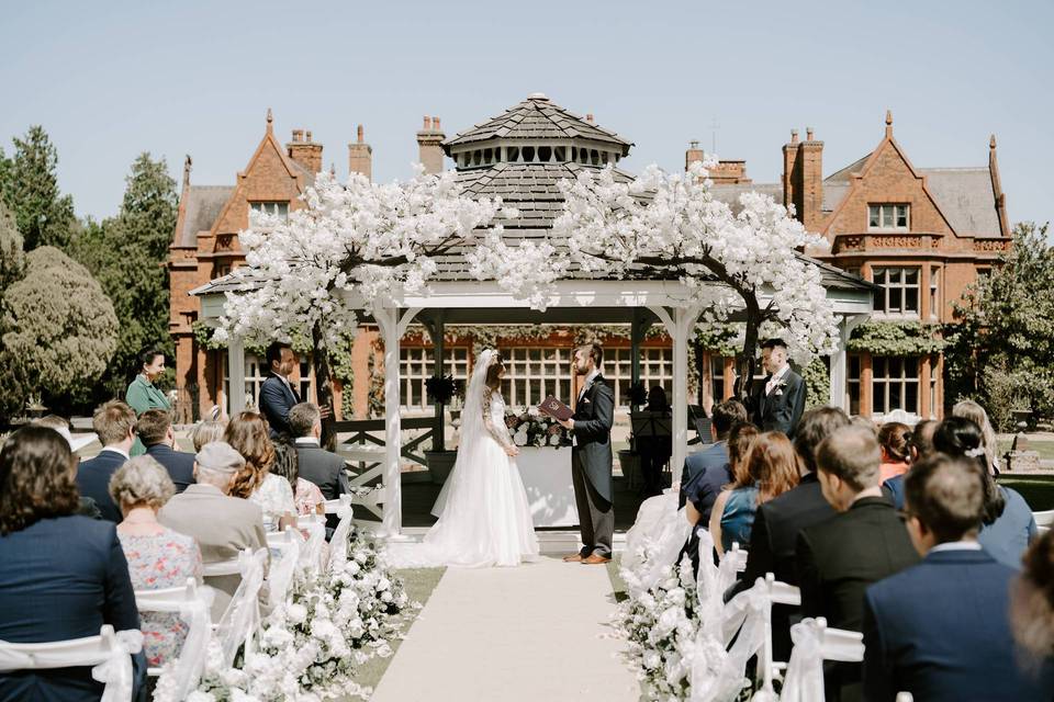 Outside ceremony