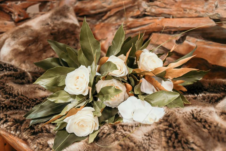 A wedding bouquet