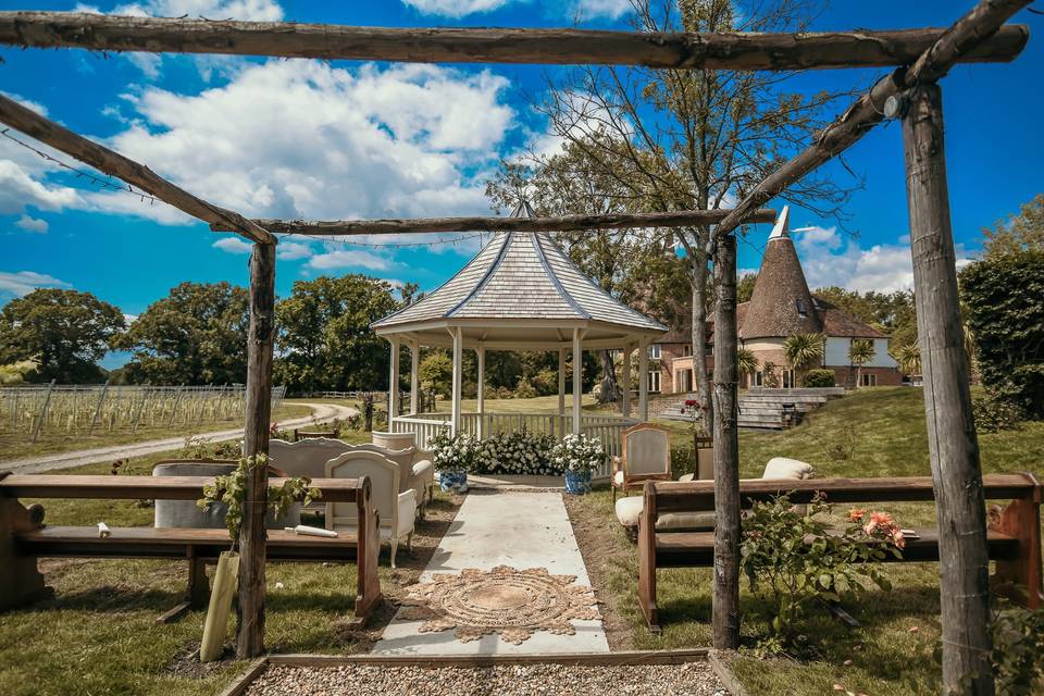 The Wedding gazebo