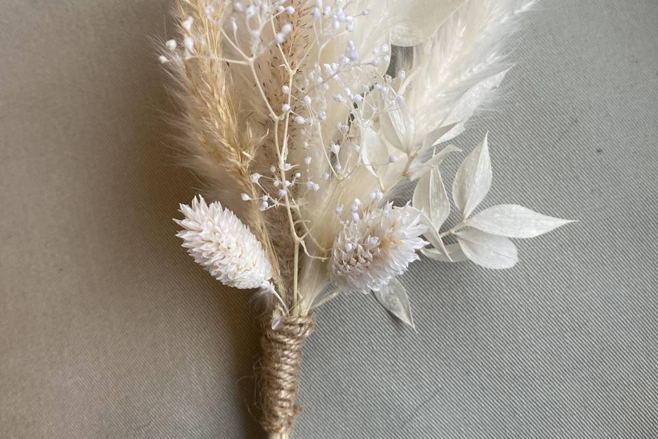 Boho buttonhole