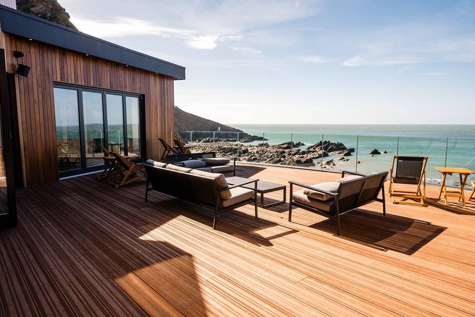 Roof terrace