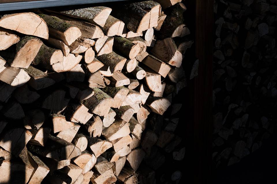 Wood fire