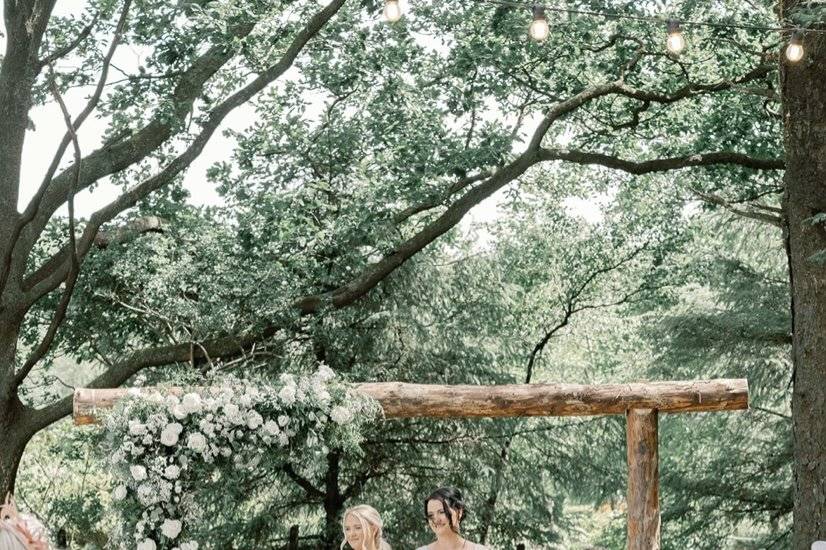 Woodland wedding