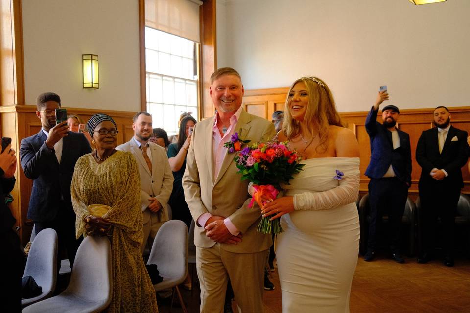 Walking Down the Aisle