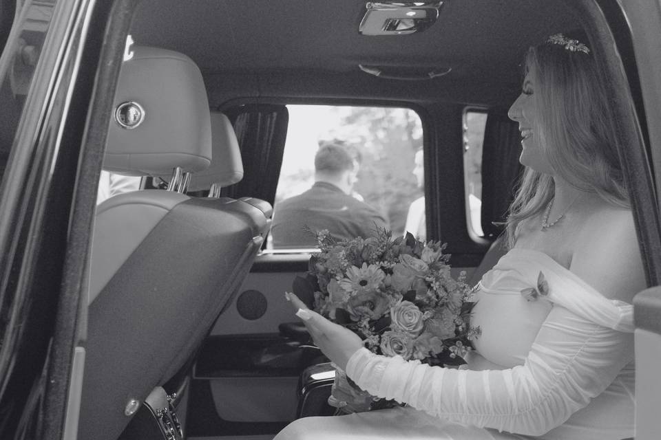 Bride Arrives