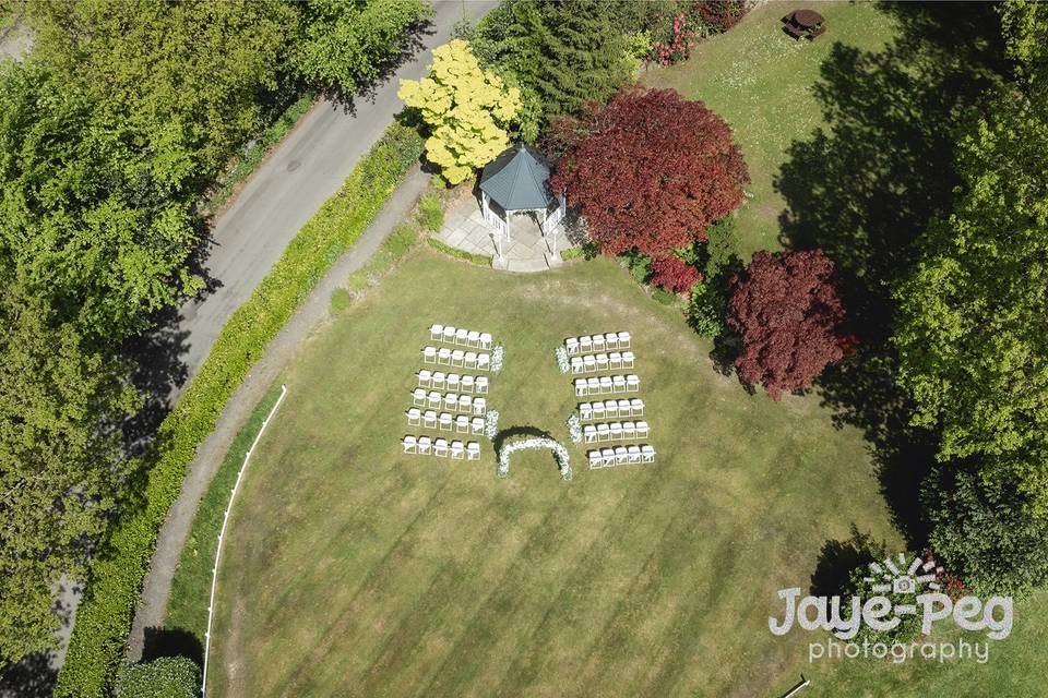 Outside ceremony