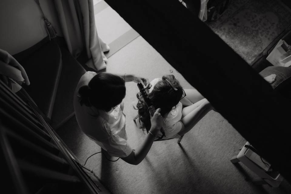 Bridal Prep - Hayloft Cottage