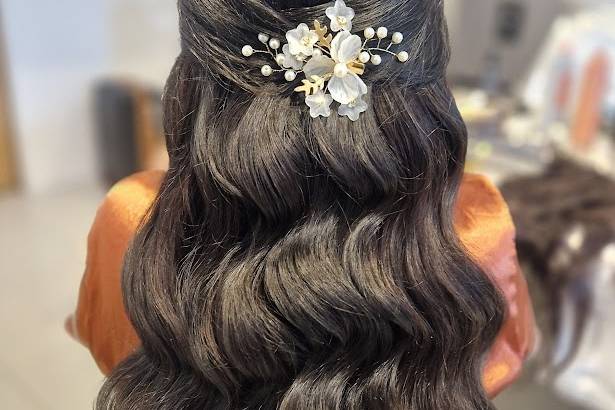 Bridesmaid hair