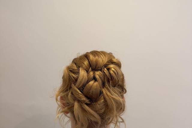 Messy updo
