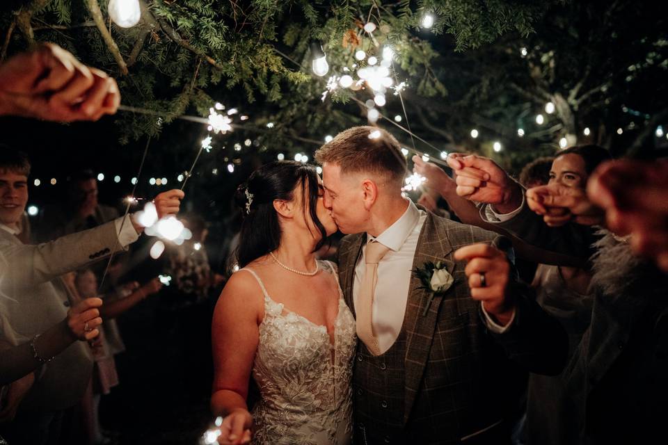 Couple at Horton Grange