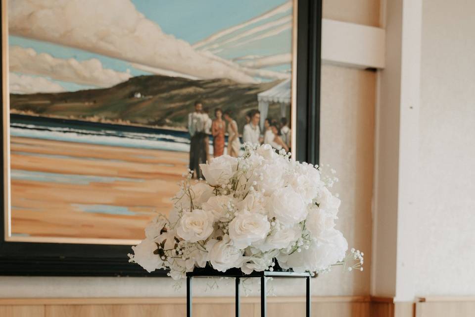 Beautiful floral centrepieces