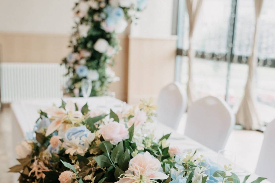 Top table flowers