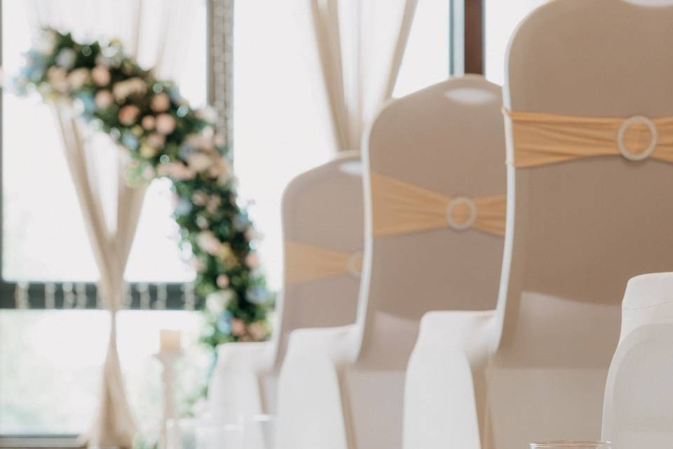 Aisle decoration