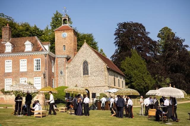 Front lawn celebrations