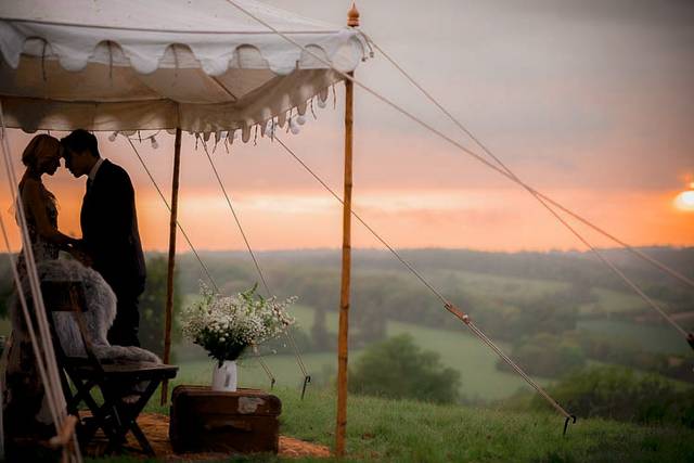 Sunset on Drovers' Hill