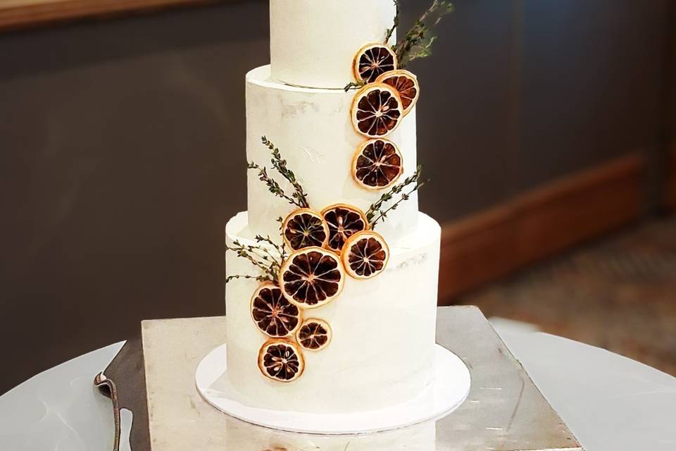 Three tiered semi naked