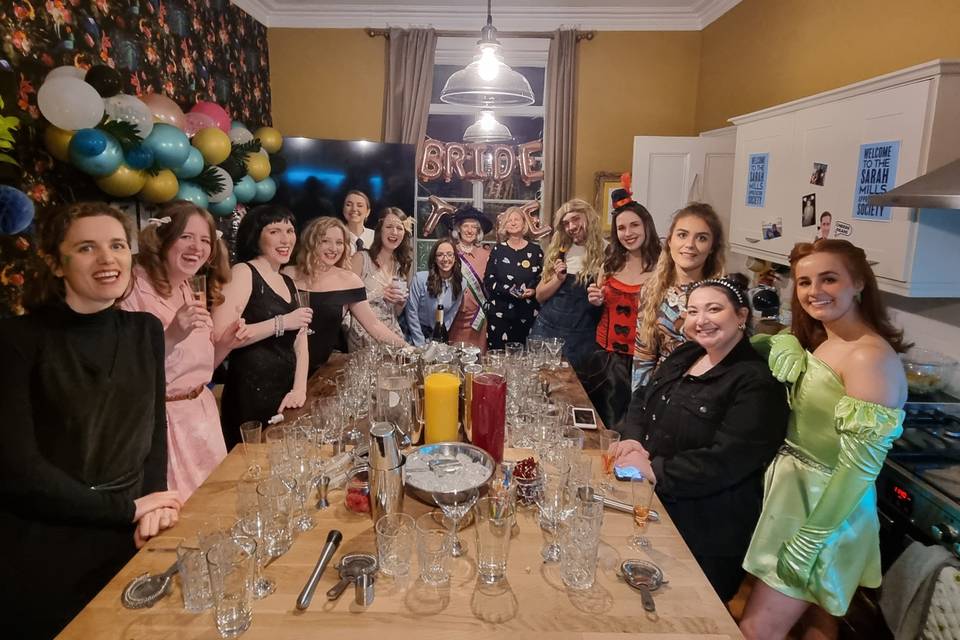 Themed hen do