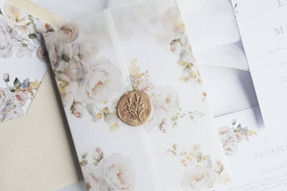 Champagne Floral Collection