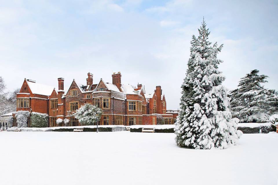 Warren House Snow