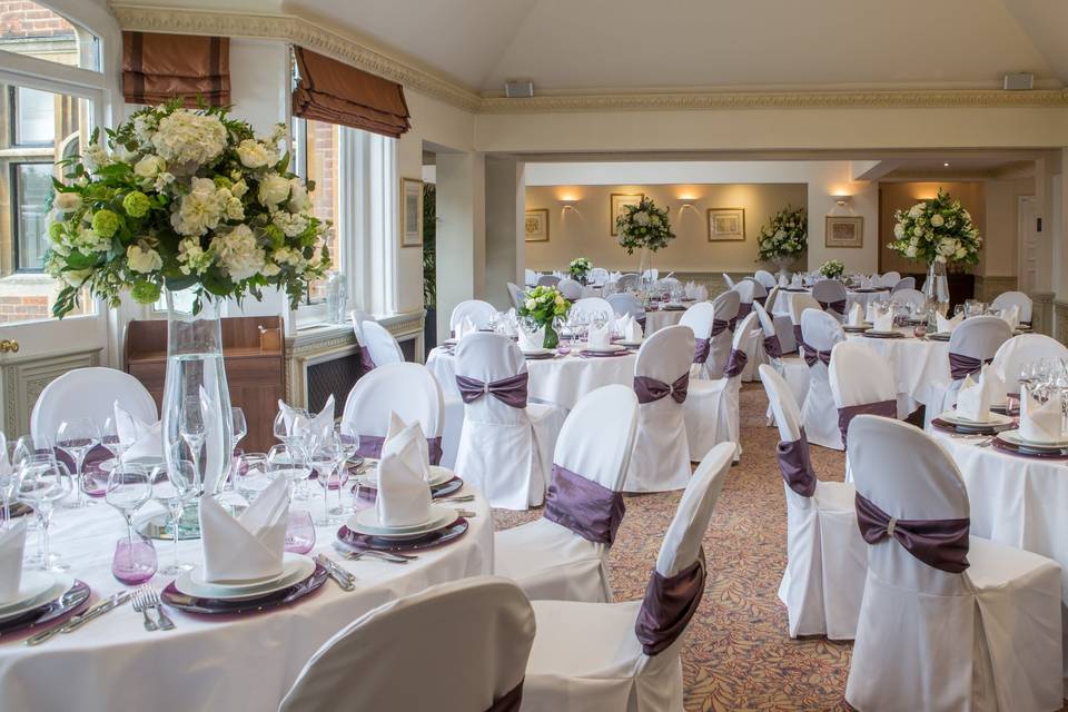 Beautiful ceremony room