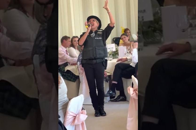 Singing Police Officer