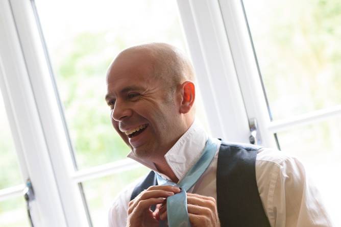 Wedding photo by Pete Davis
