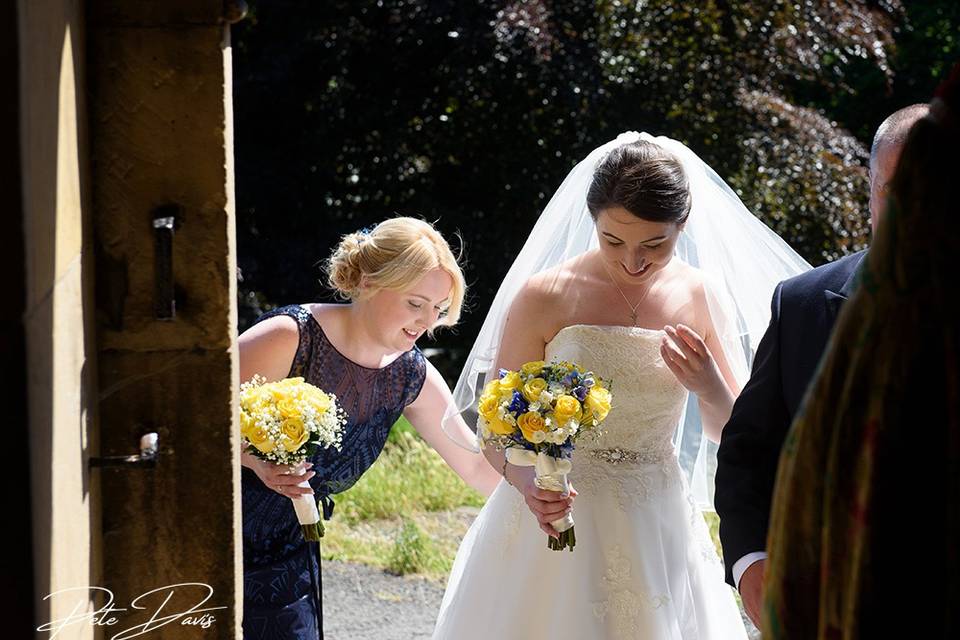 Wedding photo by Pete Davis