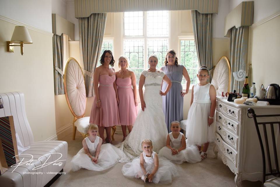 Wedding photo by Pete Davis