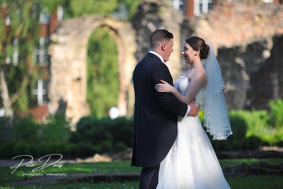 Wedding photo by Pete Davis