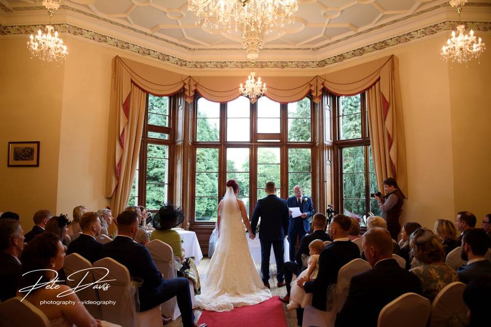 Wedding photo by Pete Davis