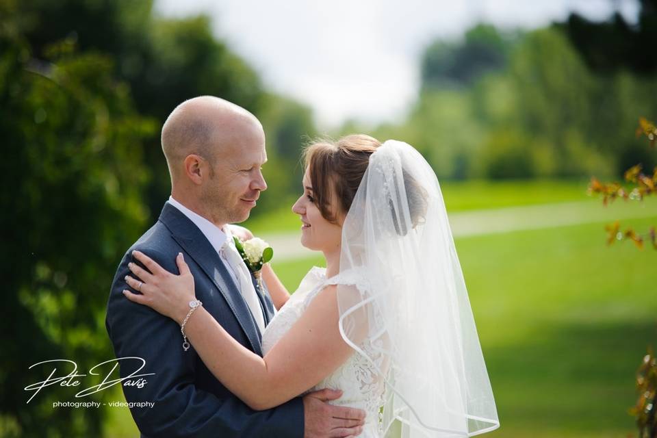 Wedding photo by Pete Davis