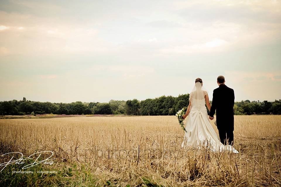 Wedding photo by Pete Davis