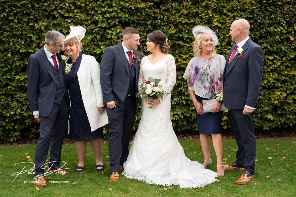 Wedding photo by Pete DavisWed