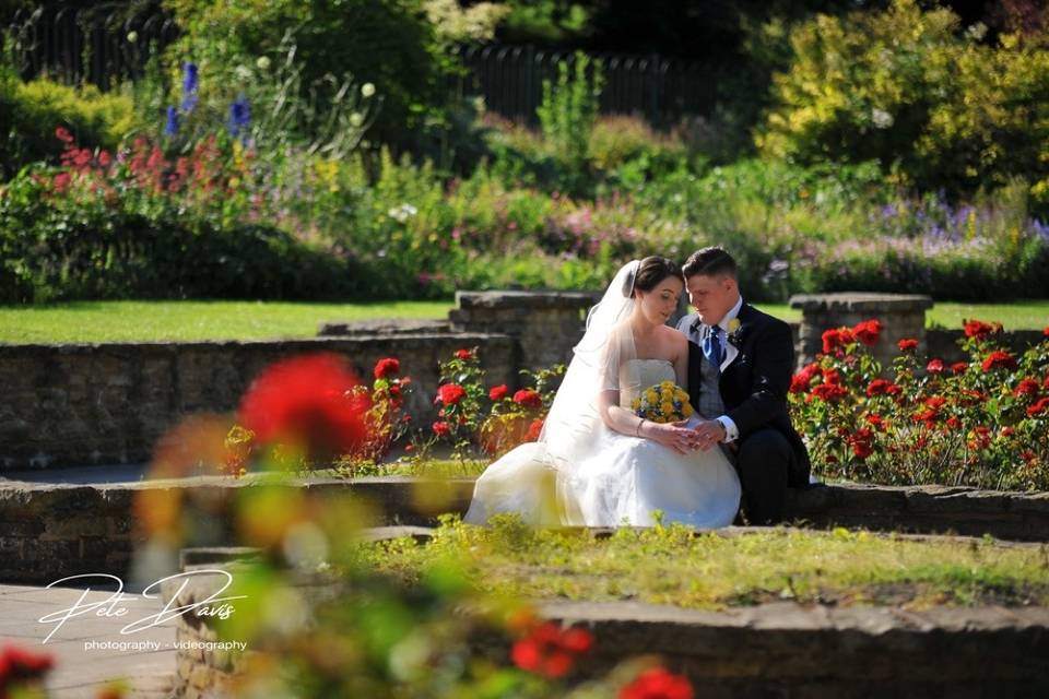 Wedding photo by Pete Davis