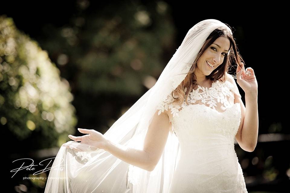 Wedding photo by Pete Davis
