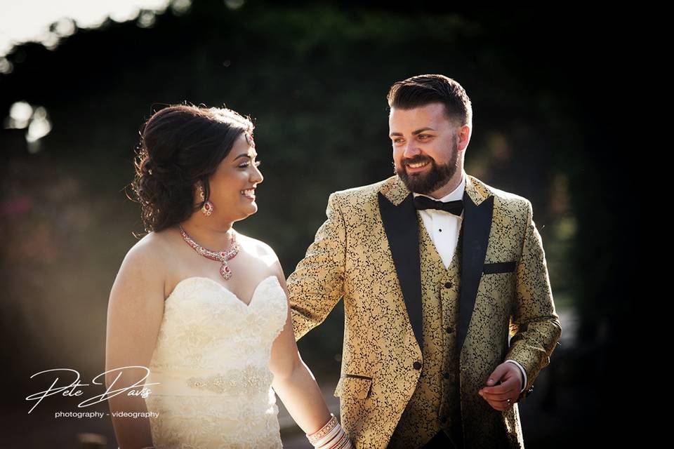 Wedding photo by Pete Davis