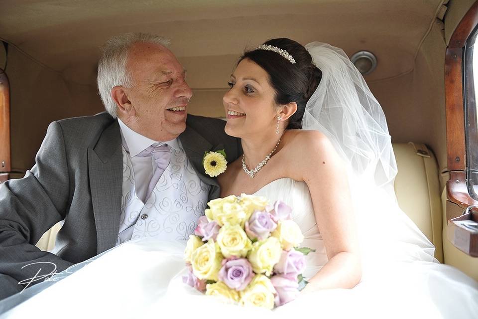 Wedding photo by Pete Davis