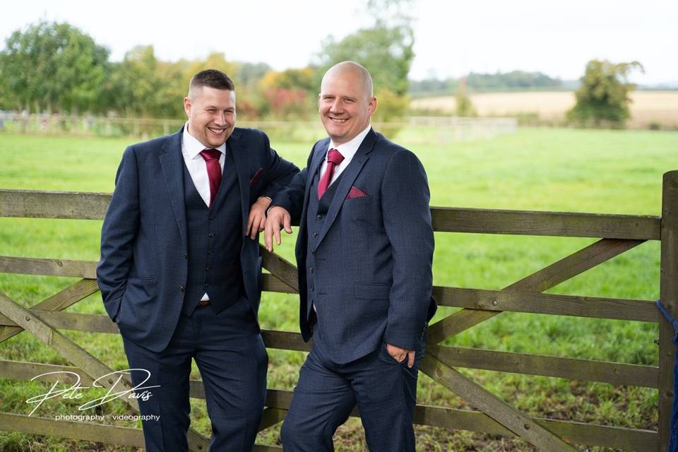 Wedding photo by Pete Davis