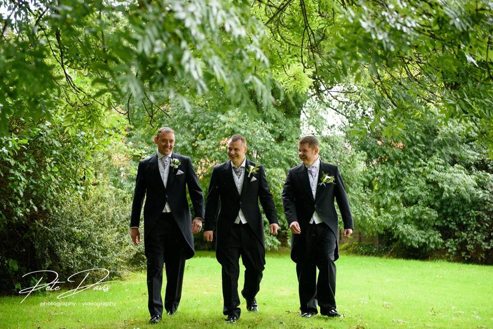 Wedding photo by Pete Davis