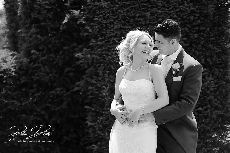 Wedding photo by Pete Davis