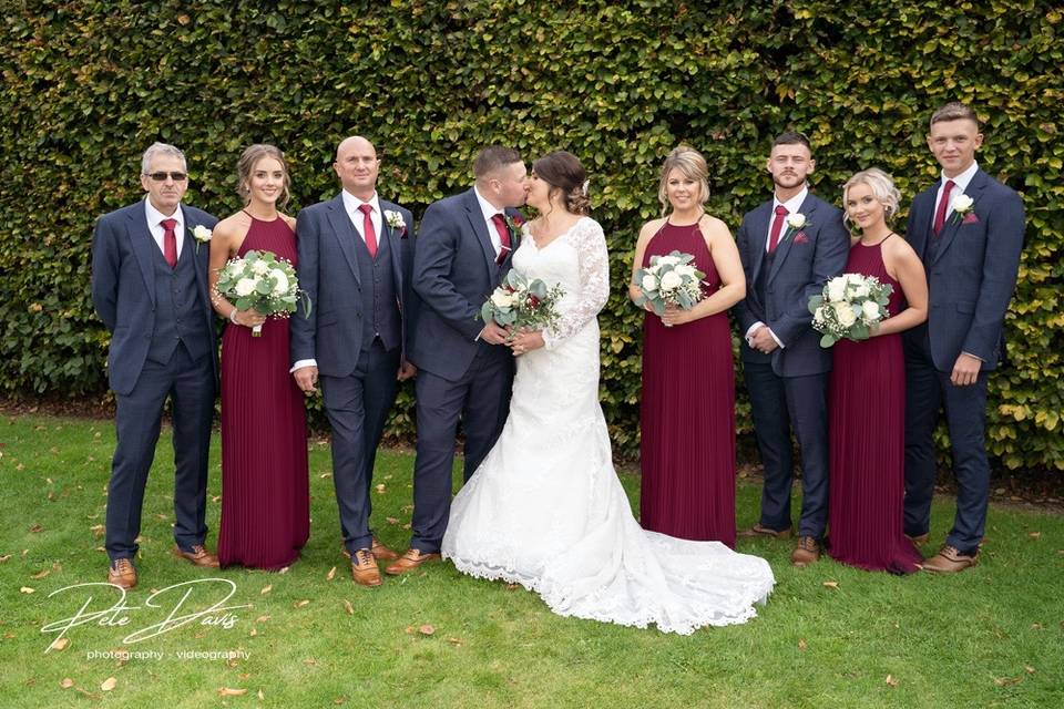 Wedding photo by Pete Davis