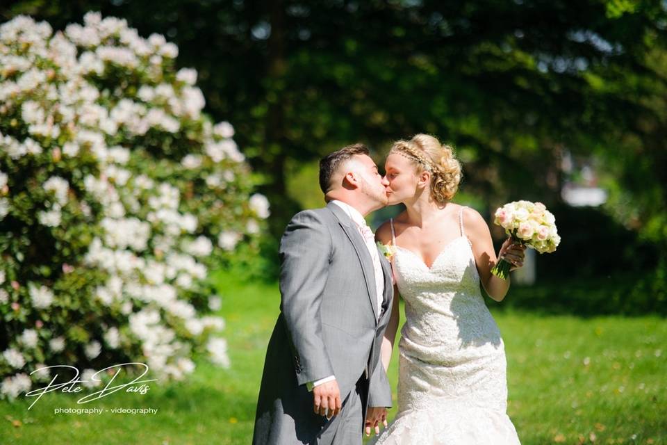 Wedding photo by Pete Davis