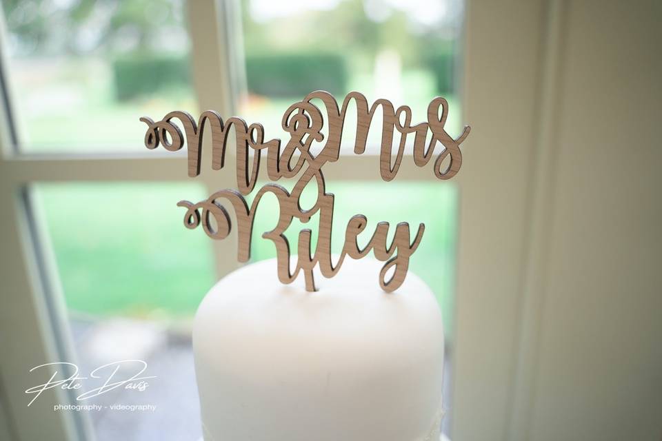 Wedding photo by Pete Davis
