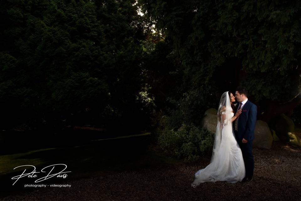 Wedding photo by Pete Davis