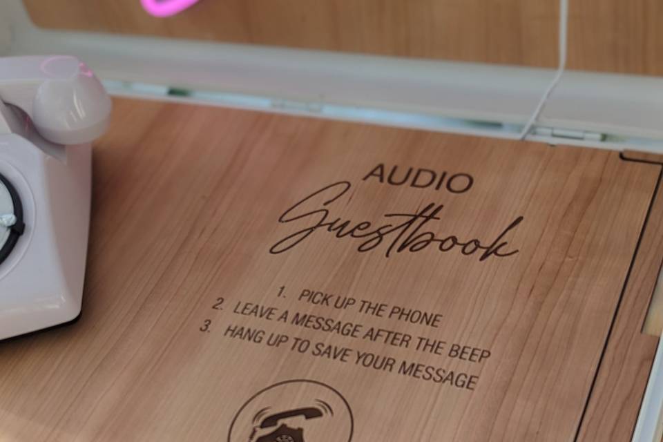 Wedding Audio Guest Book