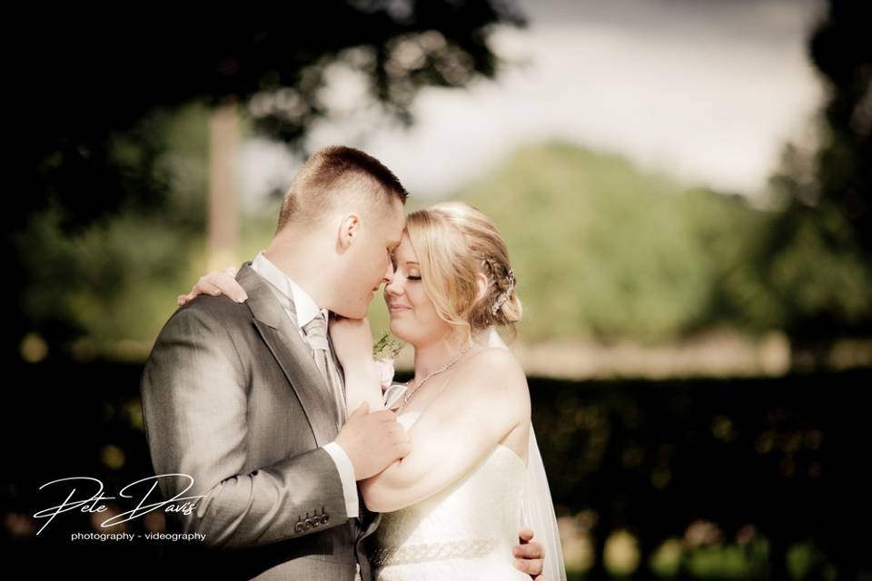 Wedding photo by Pete Davis