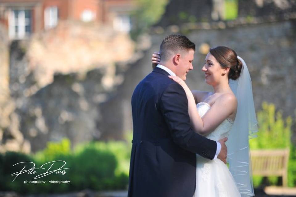 Wedding photo by Pete Davis