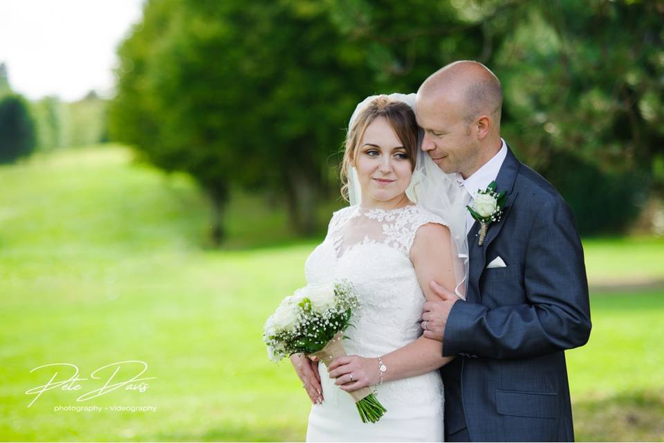 Wedding photo by Pete Davis
